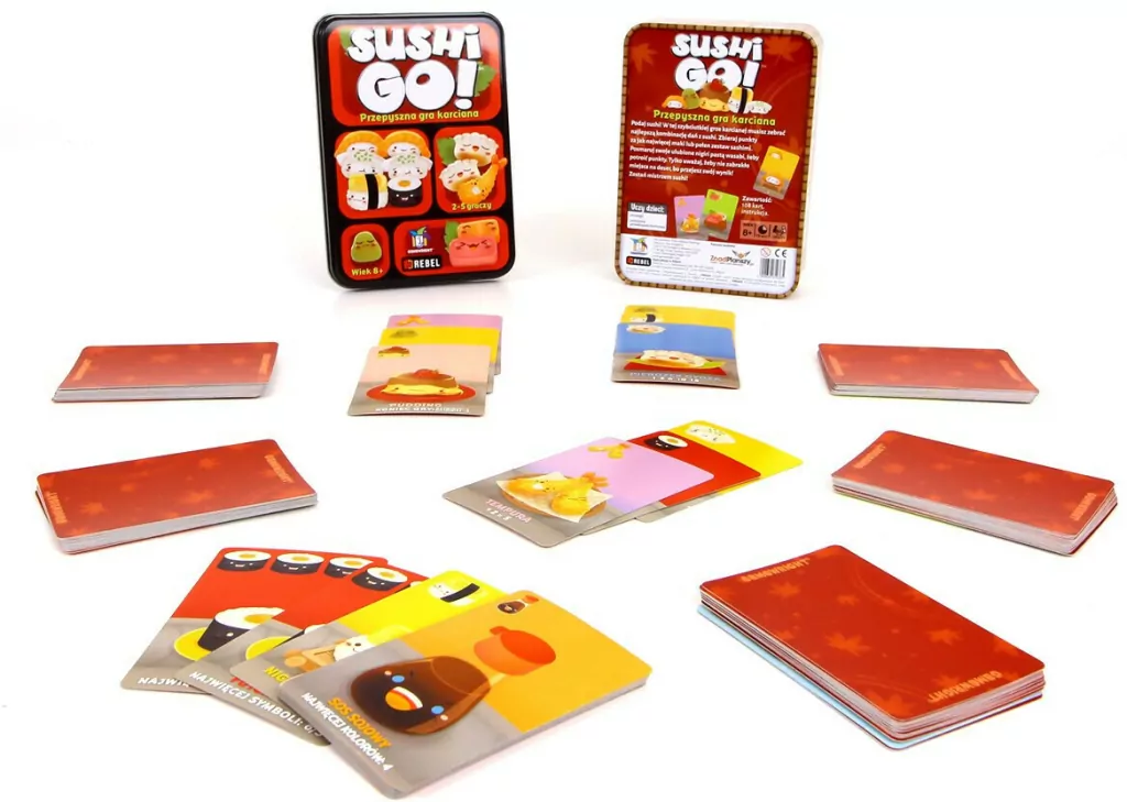Sushi Go! Pyszna gra karciana - tantis.pl