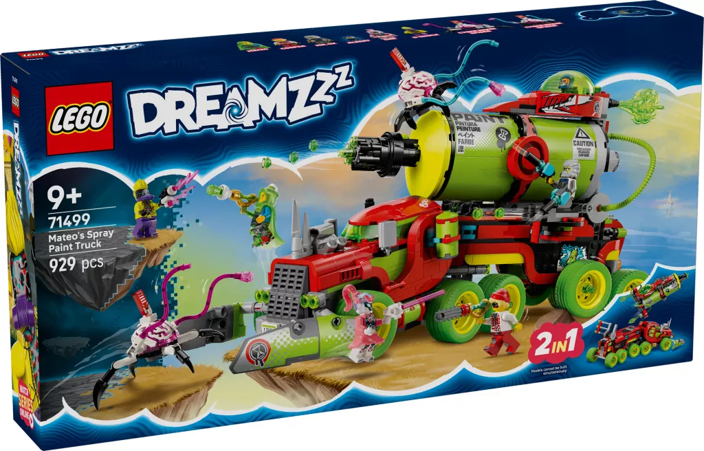 LEGO®  DREAMzzz. Sprayowa ciężarówka Mateo 71499 - tantis.pl