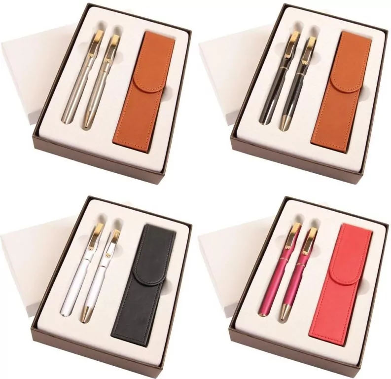 Zestaw Pióro + Długopis Classic w etui mix - tantis.pl