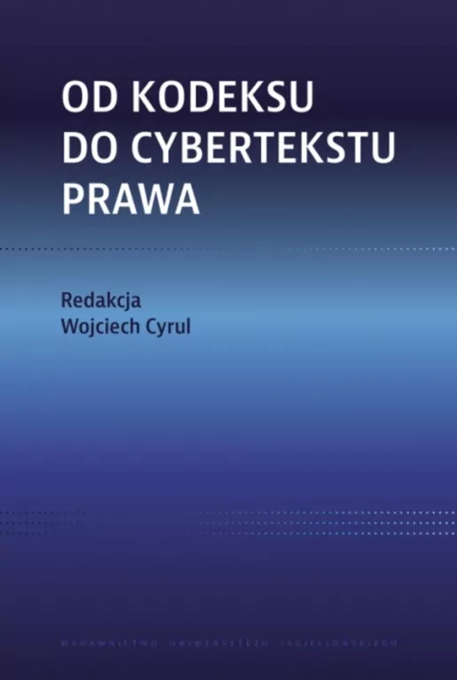 Od kodeksu do cybertekstu prawa - tantis.pl