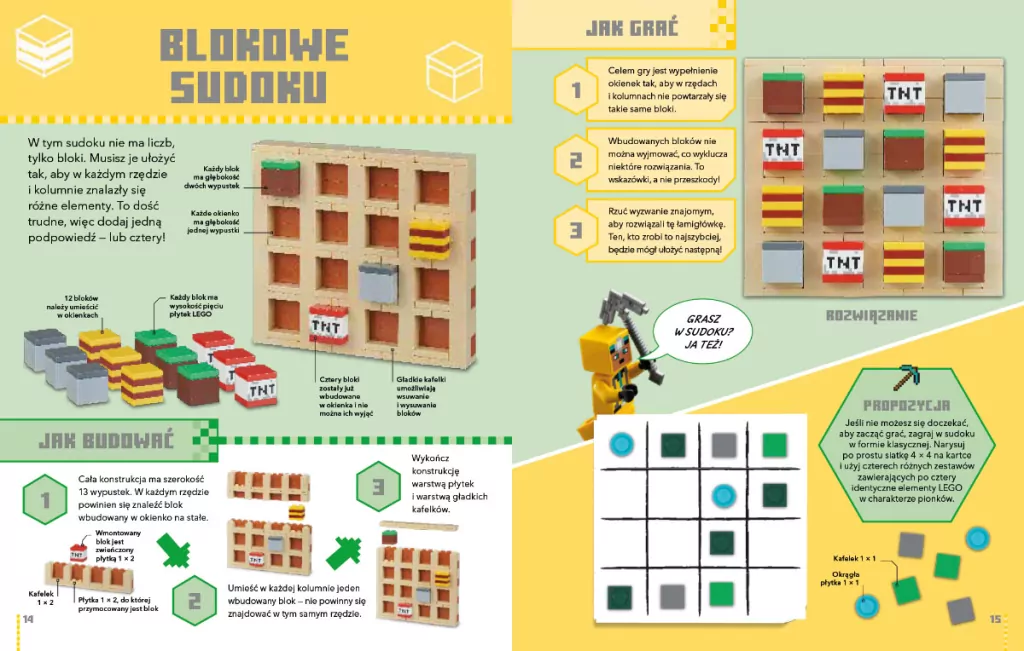 LEGO Minecraft. Księga gier - tantis.pl