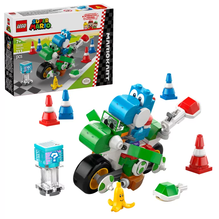 LEGO® Super Mario. Mario Kart™ – Yoshi Bike 72031 - tantis.pl