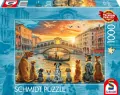 Puzzle 1000 Psy w Wenecji / Włochy - tantis.pl