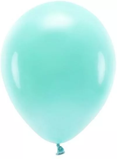 Balony Eco ciemno miętowe 30cm 10szt - tantis.pl