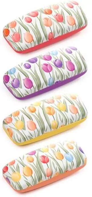 Etui na okulary Tulipany MIX - tantis.pl