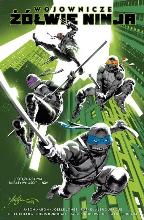 Wojownicze żółwie ninja T.1 - tantis.pl