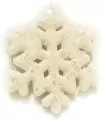 Śnieżynka lśniąca 15 cm - tantis.pl
