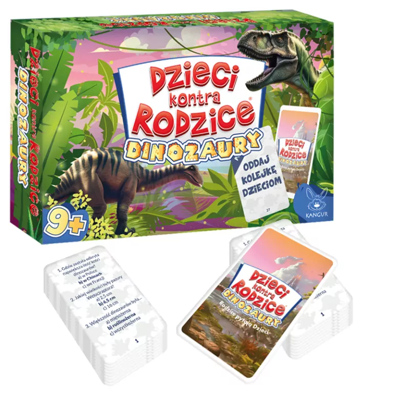 Dzieci kontra Rodzice Dinozaury - tantis.pl