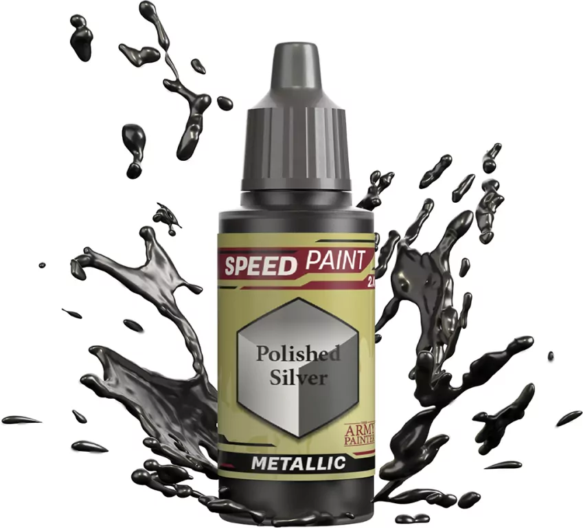 The Army Painter: Speedpaint 2.0 - Polished Silver - tantis.pl