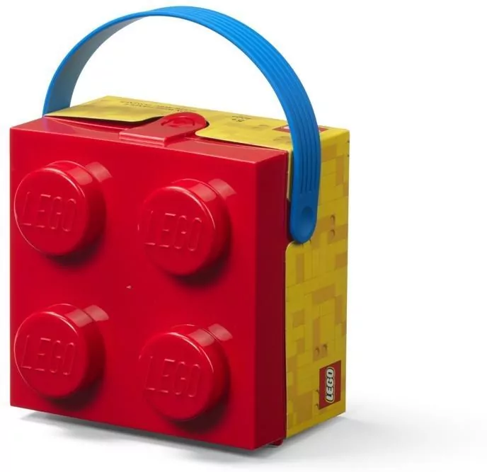 LEGO(R) pojemnik z rączką czerwony - tantis.pl