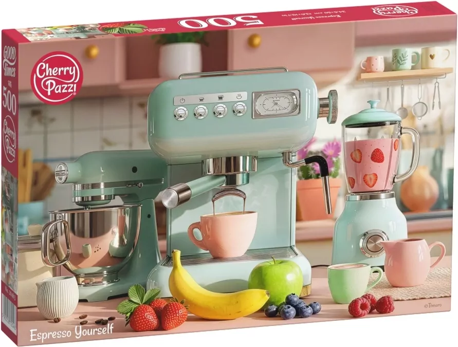 Puzzle 500 CherryPazzi Espresso Yourself 20463 - tantis.pl