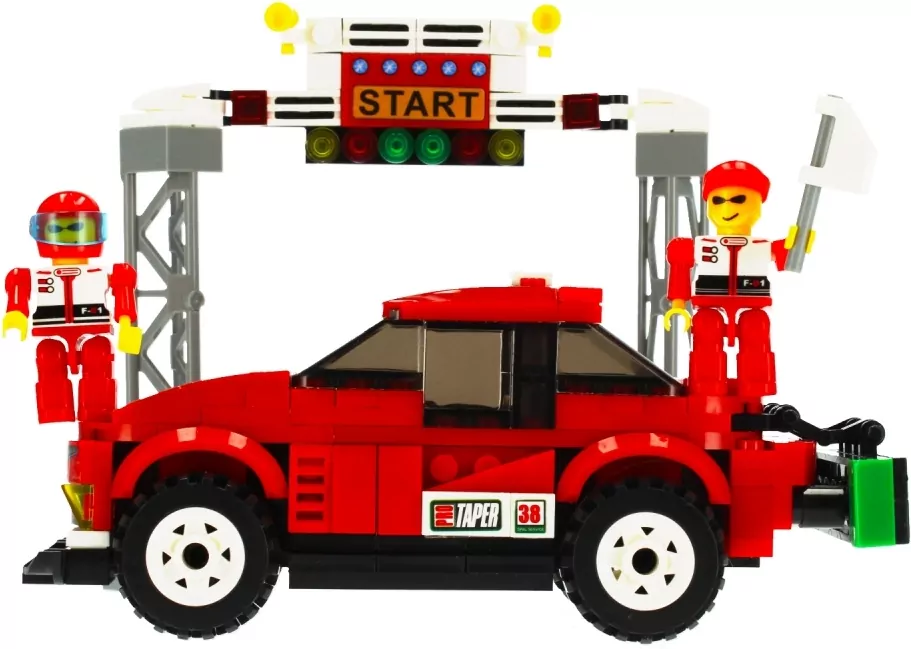 Klocki konstrukcyjne Alleblox Racing Team 255 elementów - tantis.pl