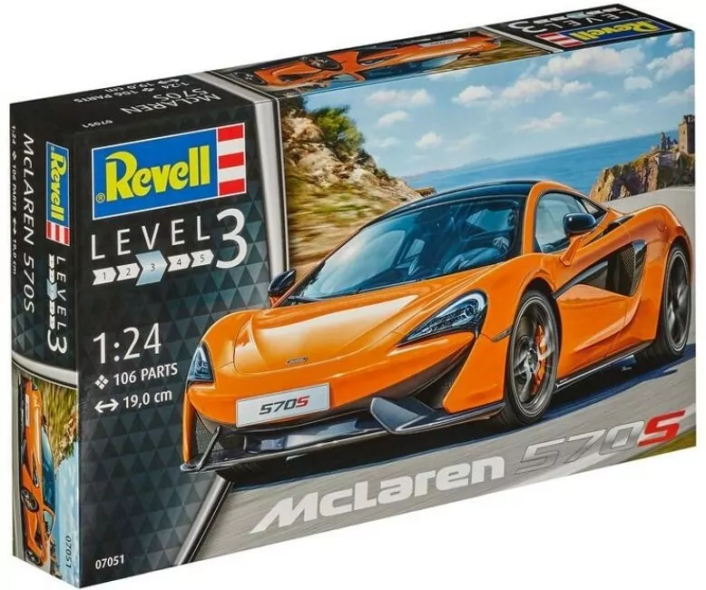 Revell. Sportowy samochód. McLaren 570s - tantis.pl