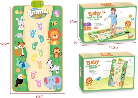 Mata muzyczna 120x70cm