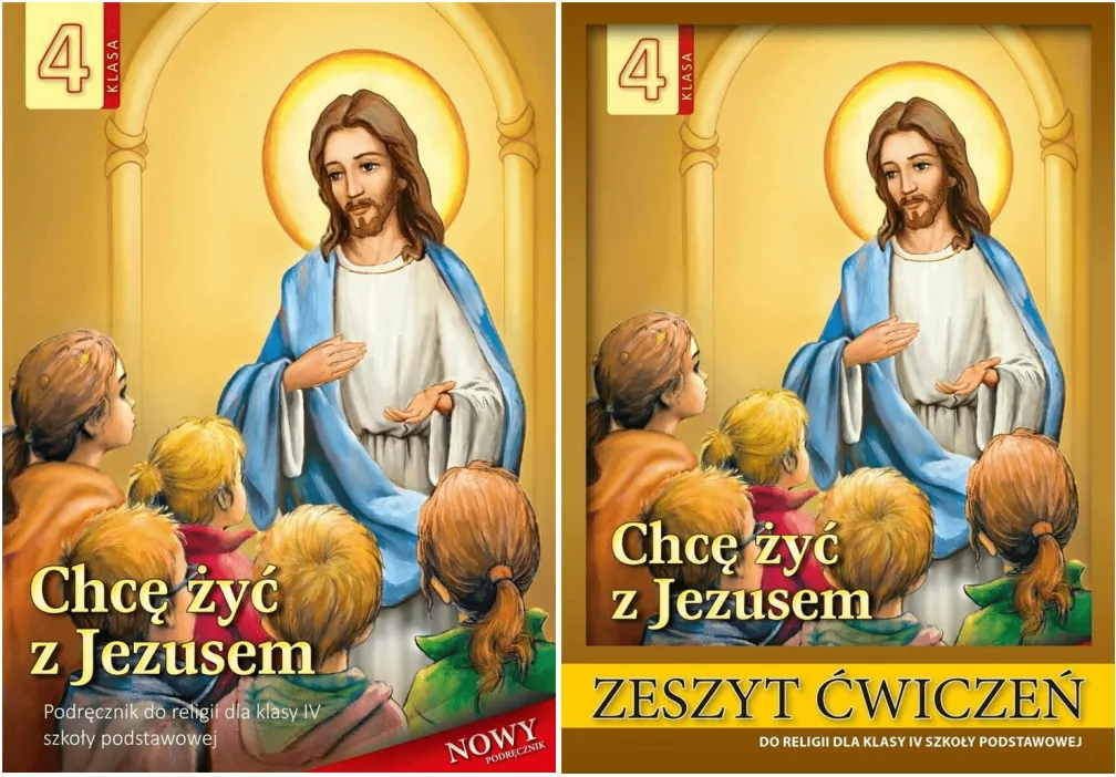 Pakiet: Chcę żyć z Jezusem. Podręcznik / Zeszyt ćwiczeń do religii dla klasy 4 szkoły podstawowej - tantis.pl