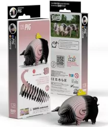 Świnka Eugy. Eko Układanka 3D