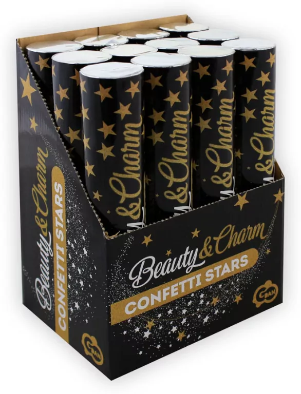 Konfetti pneumatyczne gwiazdki 30cm - tantis.pl