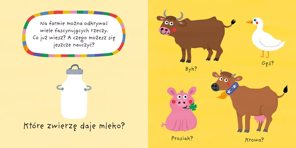 Mój kolorowy quiz. Farma - tantis.pl