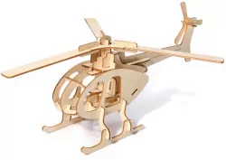 Puzzle Drewniane 3D. Helikopter