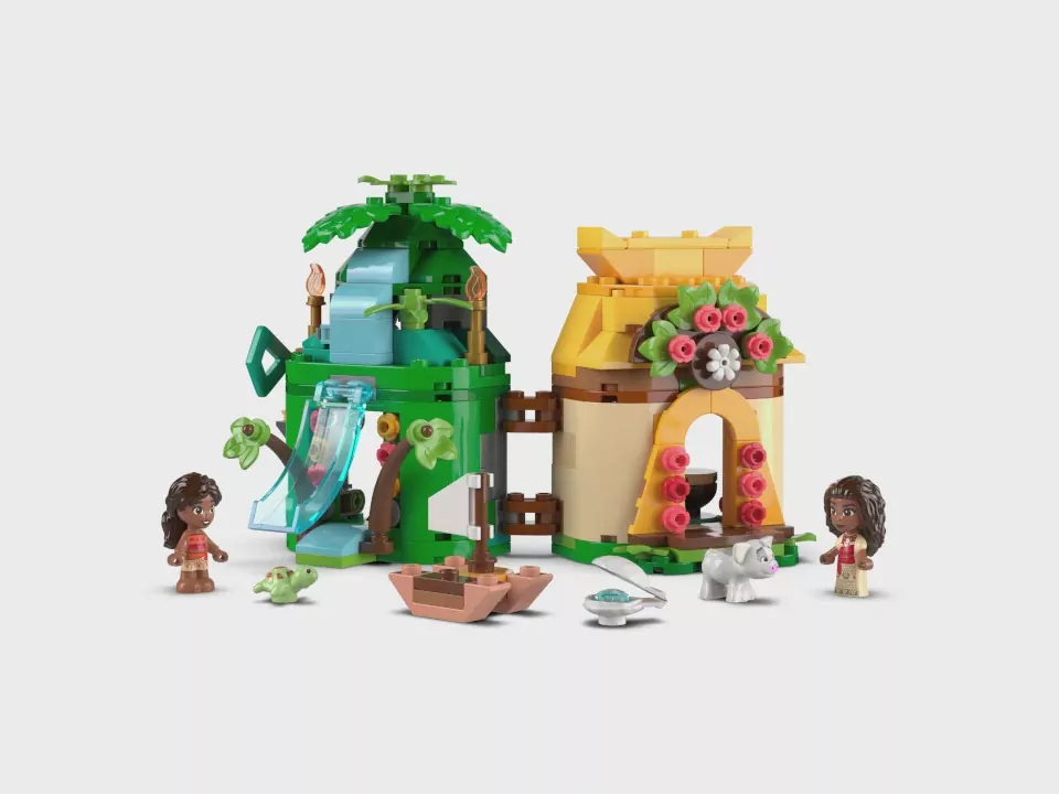 LEGO® Zabawy Vaiany na wyspie 43260 - tantis.pl