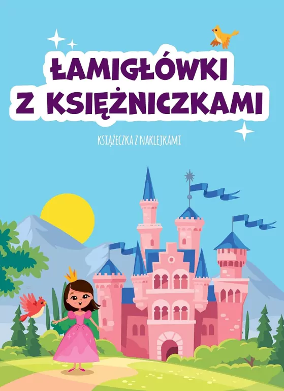 Łamigłówki z księżniczkami z naklejkami - tantis.pl