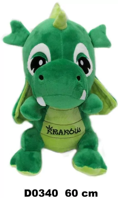 Smok Kraków zielony 60cm - tantis.pl