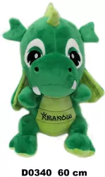 Smok Kraków zielony 60cm