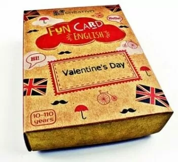 Fun Card English. Valentine's Day - tantis.pl