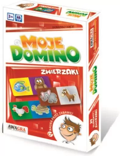 Moje domino - Zwierzaki FAN - tantis.pl