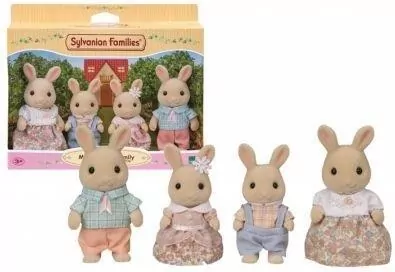 Rodzina biszkoptowych królików. Sylvanian Families - tantis.pl