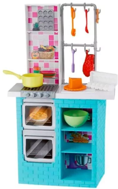 Barbie. Zestaw wspólne pieczenie + lalki - tantis.pl
