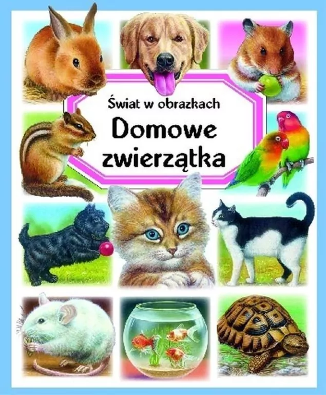 Domowe zwierzątka. Świat w obrazkach - tantis.pl