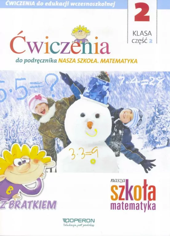 Nasza Szkoła. Matematyka SP 2/2 ćw. OPERON - tantis.pl