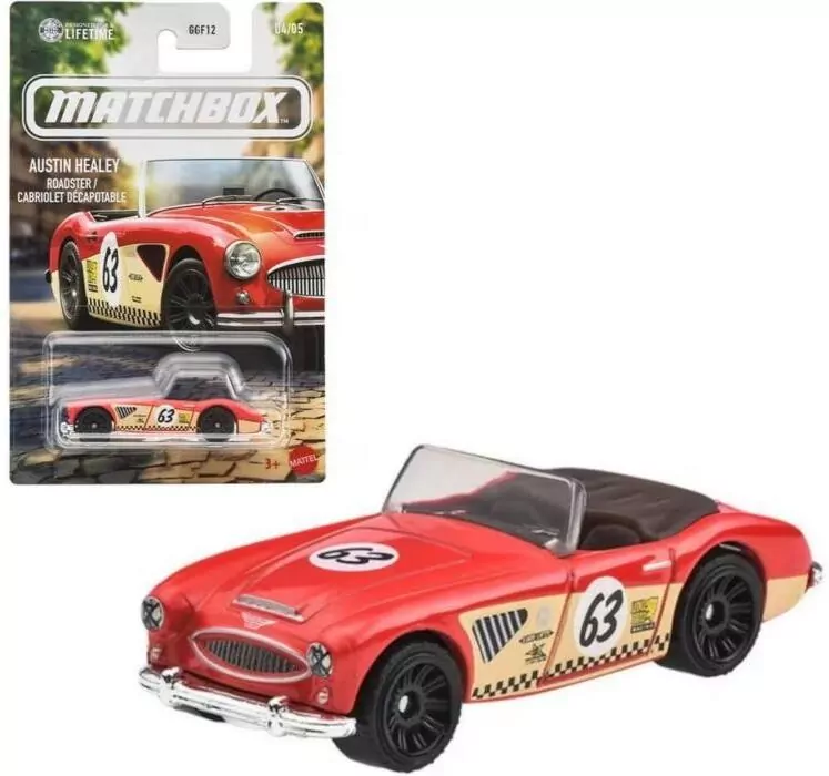 Matchbox exclusive theme 1:64 Austin Healey Cabrio - tantis.pl