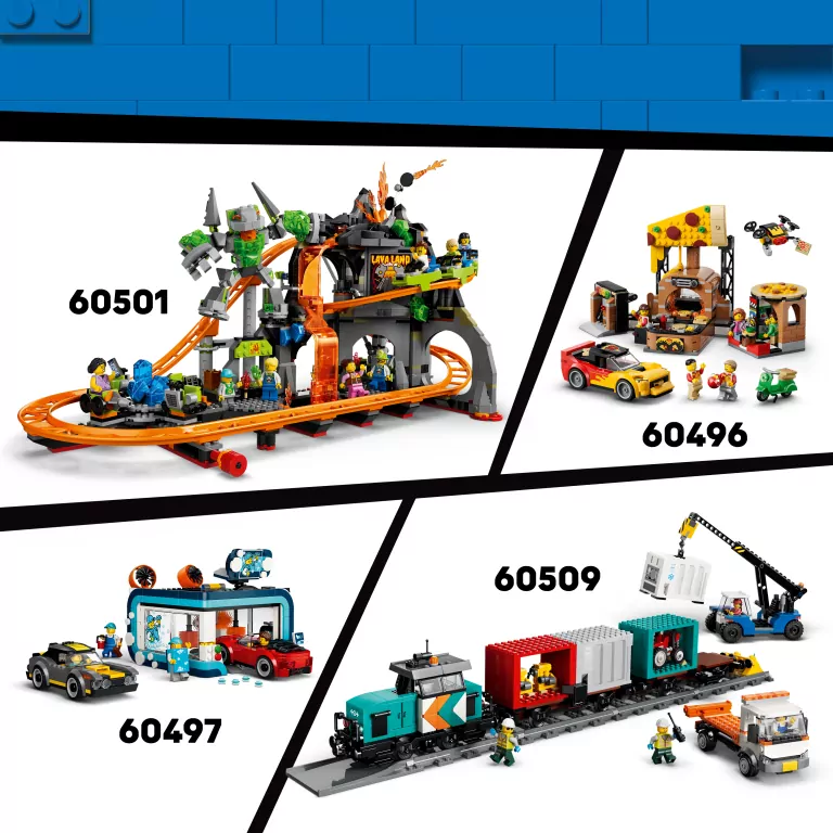 LEGO® Retro pociąg z lokomotywą parową 60511 - tantis.pl