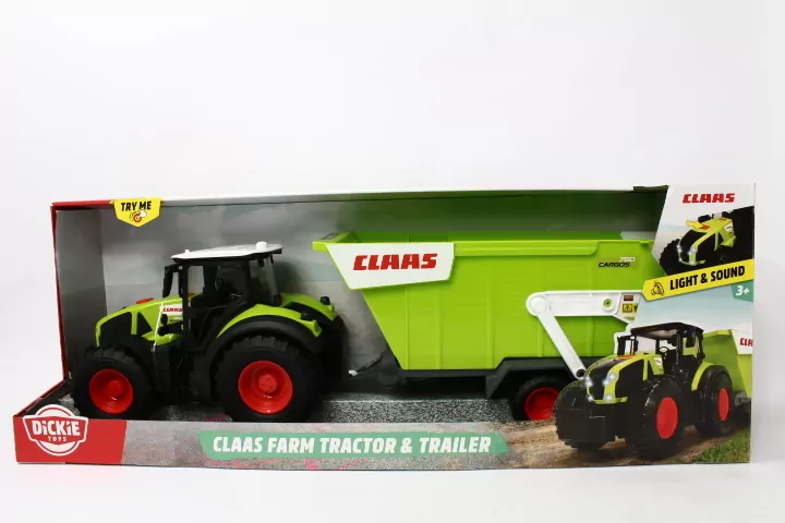 Traktor z przyczepą 64cm - tantis.pl