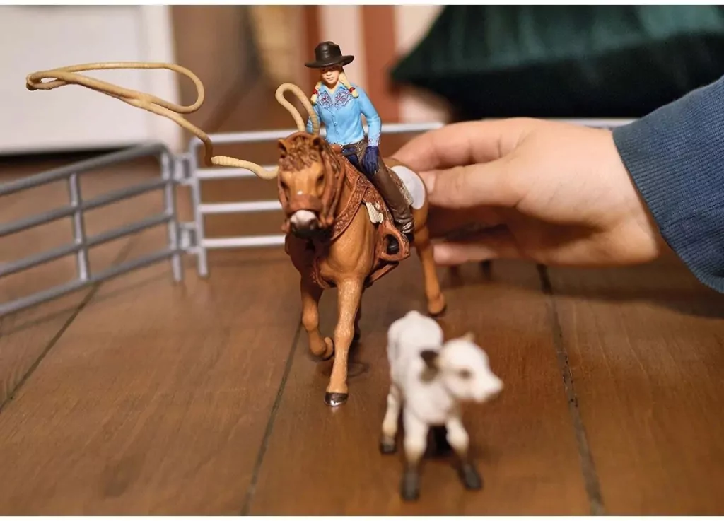 Kowbojka i Łapanie na Lasso Farm World 42577 - tantis.pl