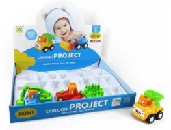 Samochód malucha BA3802 Bigtoys p12 mix cena za 1 szt