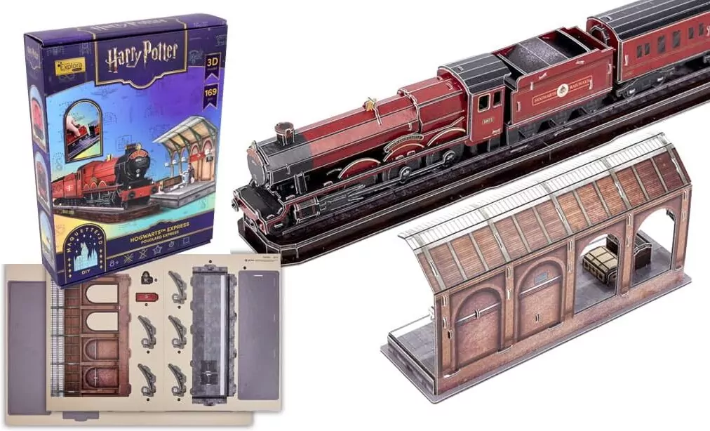 Puzzle 3D Harry Potter Hogwart Express - tantis.pl