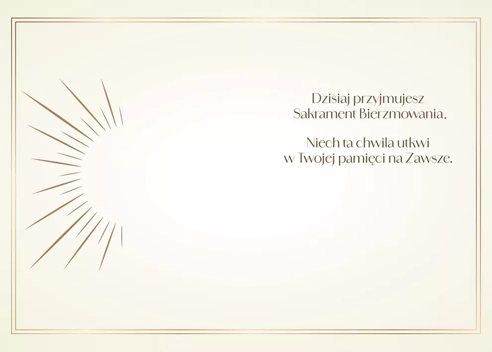 Karnet A5 Bierzmowanie - Gołąb - tantis.pl