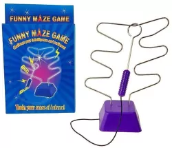 Gra labirynt elektryczny na baterie