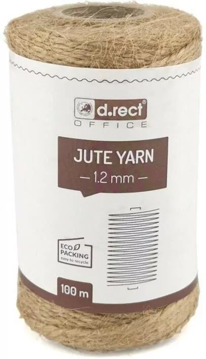Sznurek jutowy na szpuli 1.2mm 100m - tantis.pl