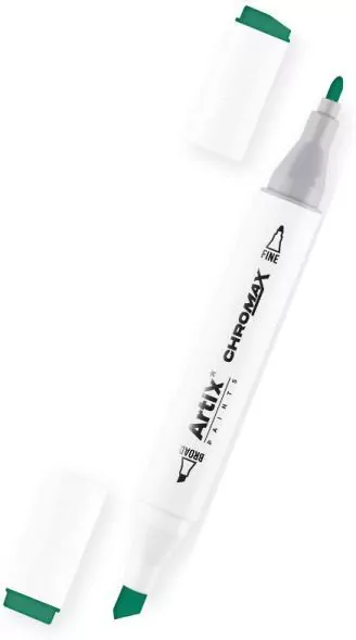 Marker Chromax z 2 końcówk. forest green 50 - tantis.pl