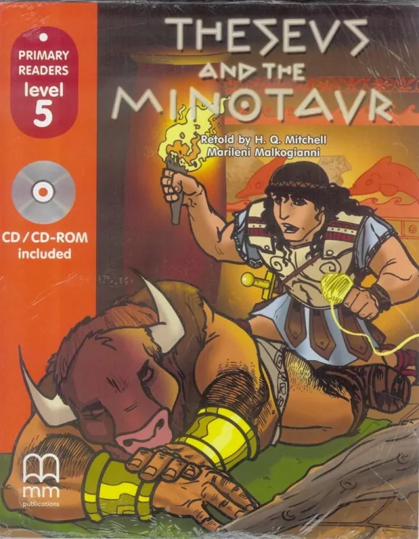 Theseus and the minotaur + CD-ROM MM PUBLICATIONS - tantis.pl