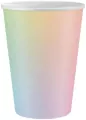 Kubeczki papierowe ombre 266ml - tantis.pl