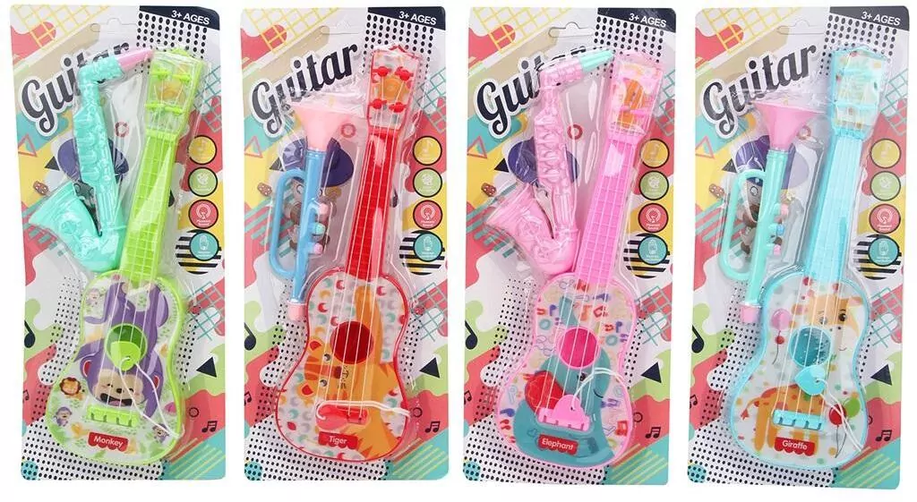 Zestaw muzyczny gitara i saksofon MIX - tantis.pl