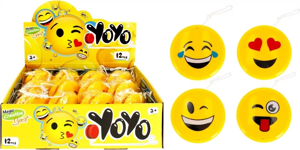 Jo-jo świat 6 cm Mega Creative p12 mix cena za 1szt - tantis.pl
