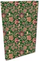 Notes A5/kratka. Soft Touch. Paisley Kwiaty green - tantis.pl