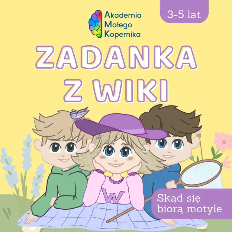 Zadanka z Wiki Skąd się biorą motyle - tantis.pl