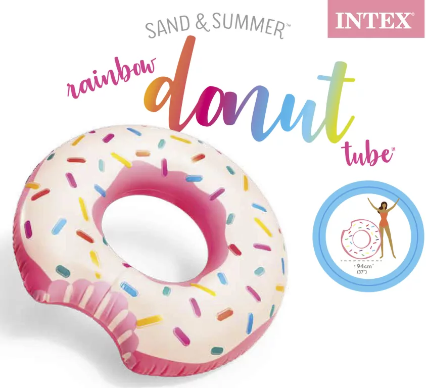 Koło do pływania 94x23cm. Donut - tantis.pl